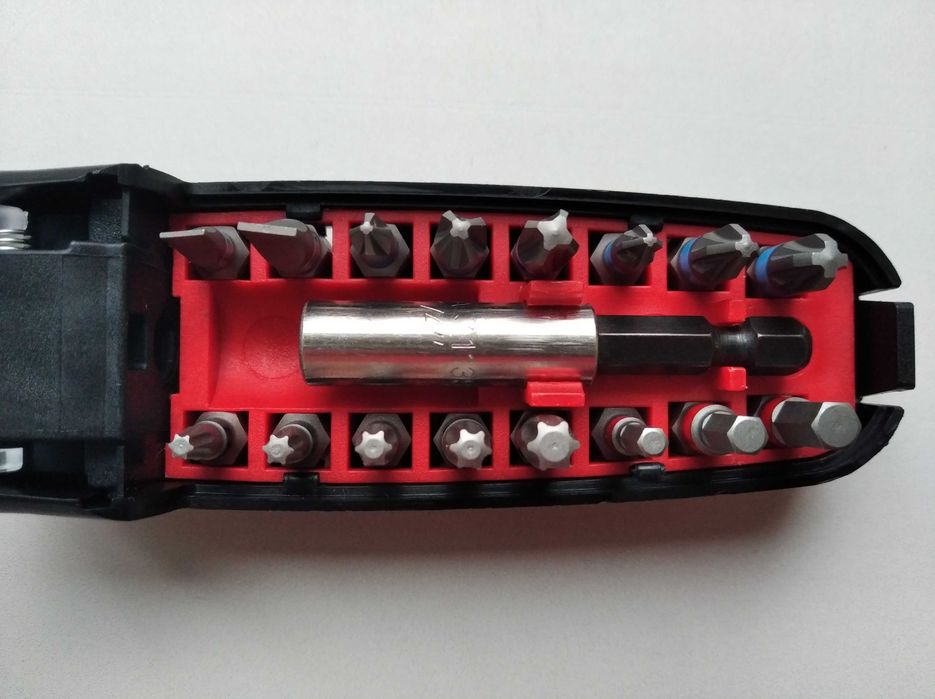 отвертка с набором насадок Wiha Crocodile Mouth Bite Set