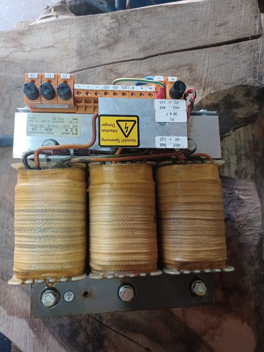 Transformator 400 / 24 VDC, 50-60Hz VDE 0551 20 A