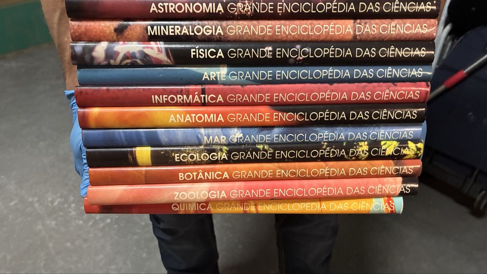 Grande Enciclopédia das Ciências (11livros)