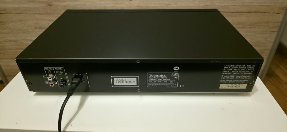 Technics SL PG 390 cd player gramofon