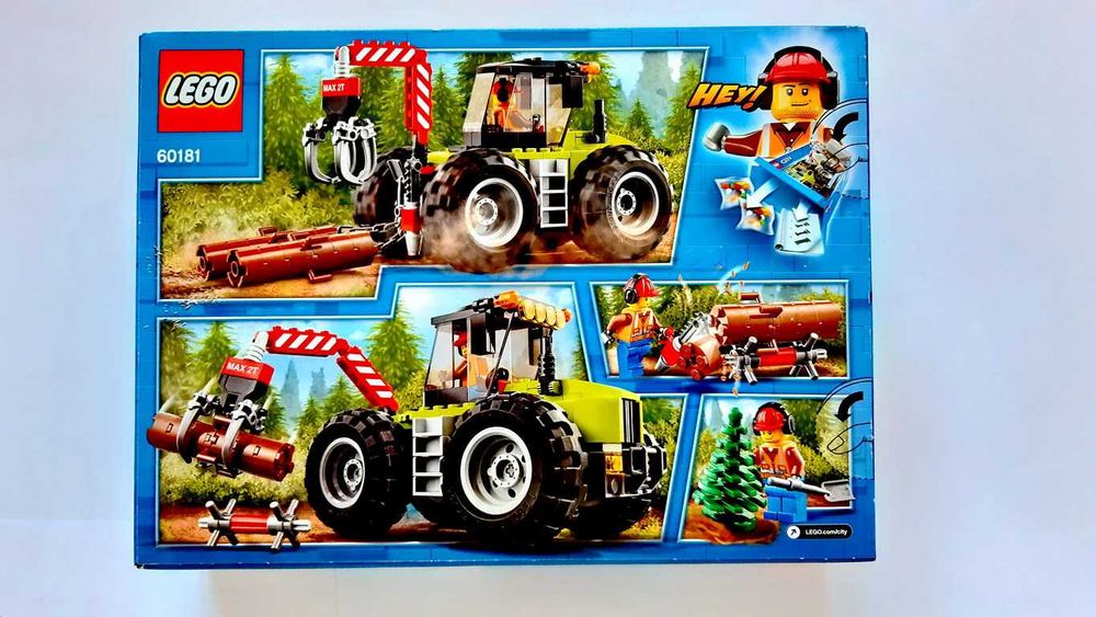 Lego City 60181 Forest Tractor selado