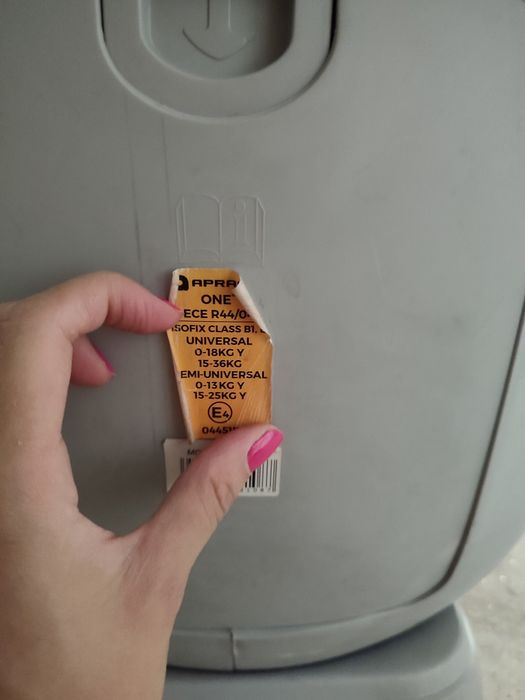 Cadeira Auto Apramo One 360º – 0 aos 36 kg / 0 aos 12 anos – ISOFIX