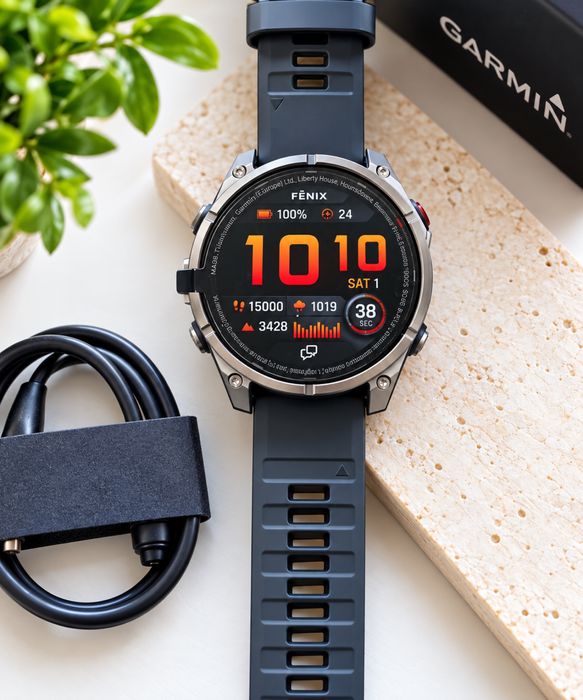 Garmin Fēnix 8 Pro 47 mm Sapphire Titanium – NOWY, nieużywany zegarek