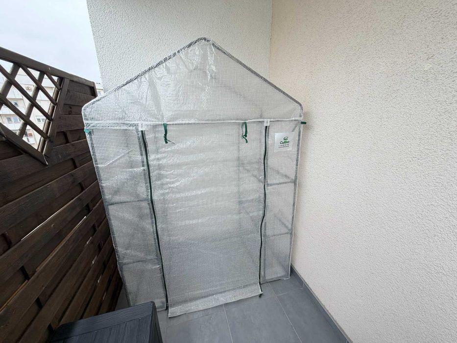 szklarnia ogród balkon 140x200cm foliowa