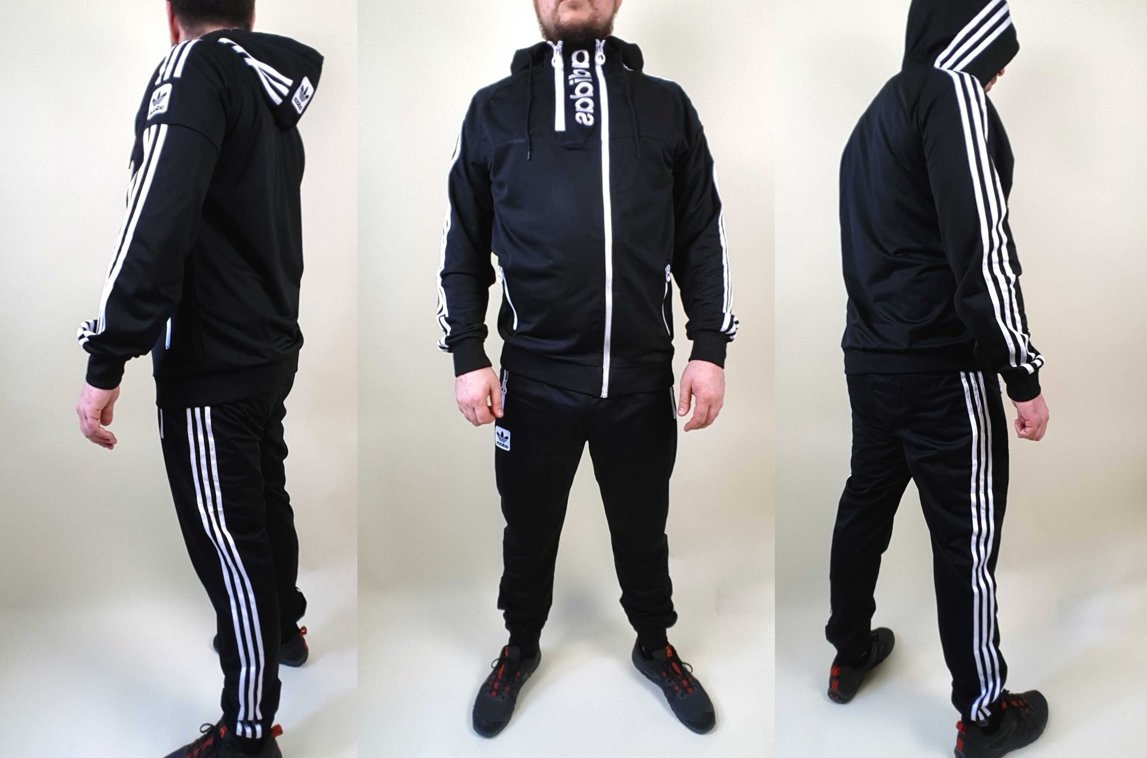 Спортивный костюм Adidas чёрный. Осень-весна. Есть цвета и размеры: 850 ...
