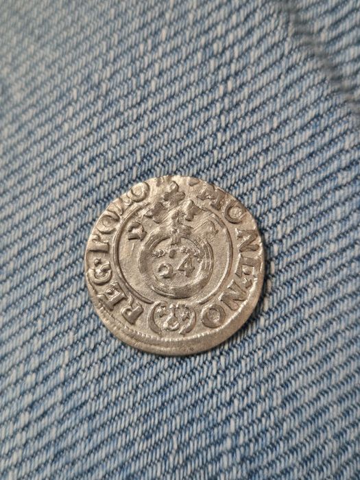 Moneta Półtorak 1622 Piękny menniczym!