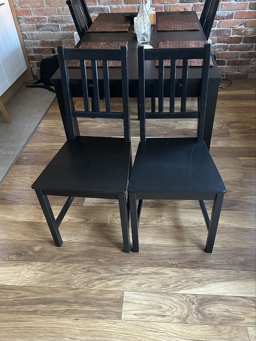 Krzesła 4szt. z litego drewna sosnowego Ikea Stefan/ Pinntrop