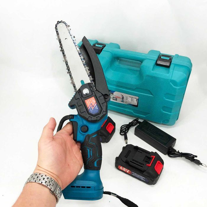 Акумуляторна міні-пилка 21V + 2 АКБ | Повний комплект (Гарантія)