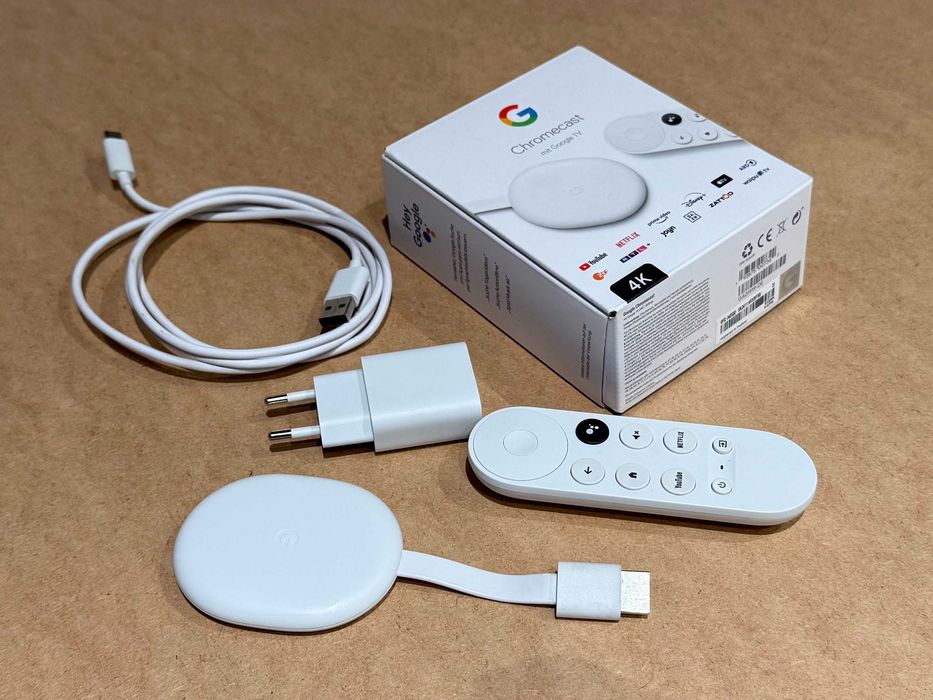 Google Chromecast 4 z Google TV (4K)