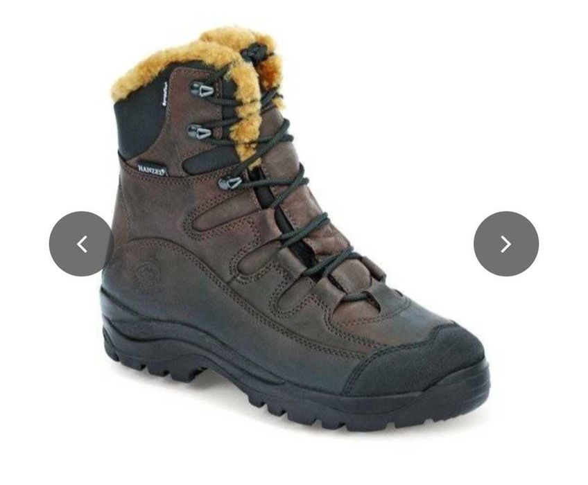 Buty skórzane zimowe ,,paragon 02,2026,, hanzel, mniej niż 1/2 ceny