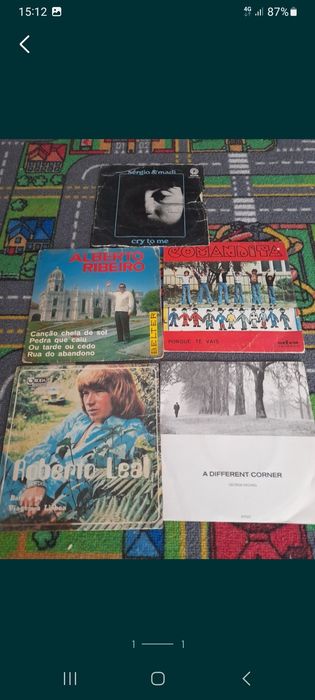 40 Singles de Vinil Musica dos anos70/80