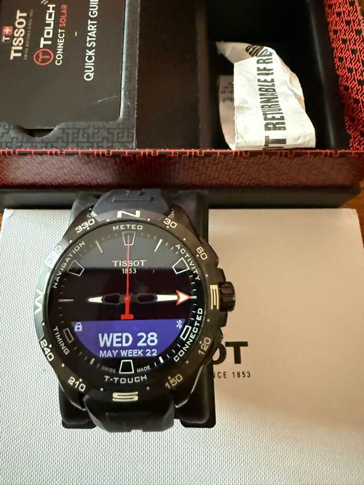 Tissot T-Touch Connect Solar Tytan Hybryda