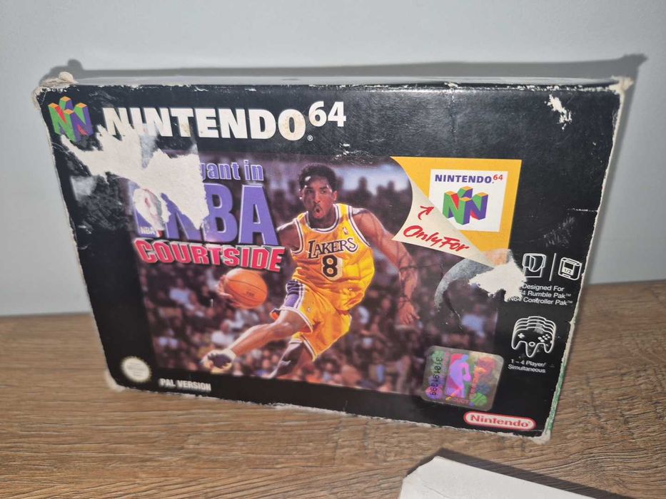 Gra NBA Courtside - NINTENDO 64 N64 - DB- stan CIB Komplet