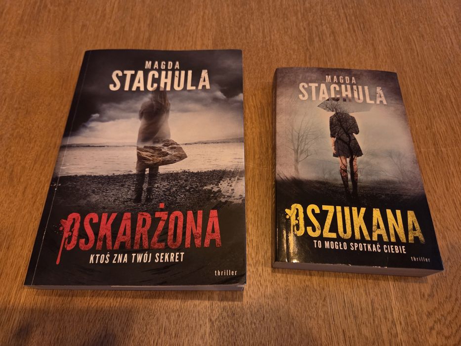 "Oszukana" i "Oskarżona" - zestaw 2 książek Magdy Stachuli