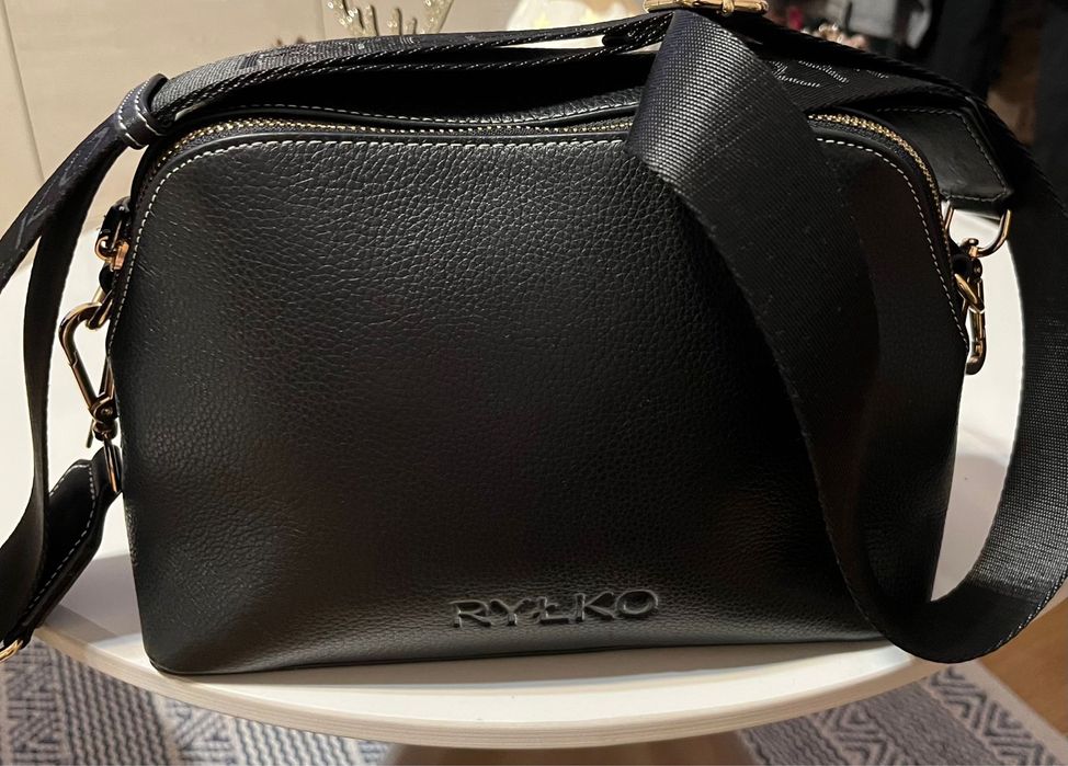 Torebka skórzana Ryłko jak nowa