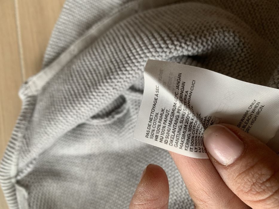 Bawelniany komplet dzieciecy H&M na 68 chlopiec