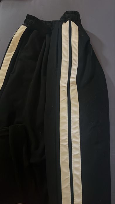 Чорні штани з полосками XS-S