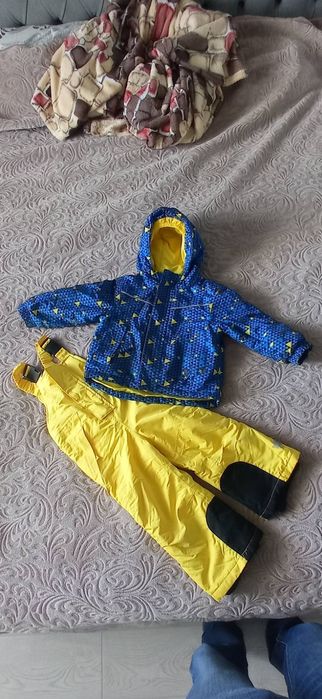 Лыжный костюм Lupilu. Термо куртка и полукомбинезон.