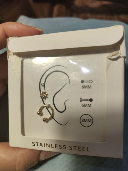 Kolczyki Coach Piercing zestaw kolczyków