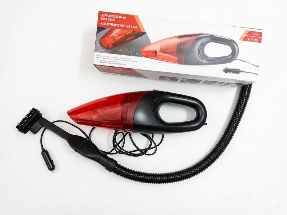 Mini Aspirador de Carro 12V – Como Novo (Usado 1 vez)