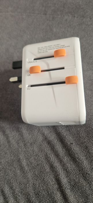 Nowy TESSAN Uniwersalny Adapter Podróżny All-in-One PD/QC 3xUSB-A + US