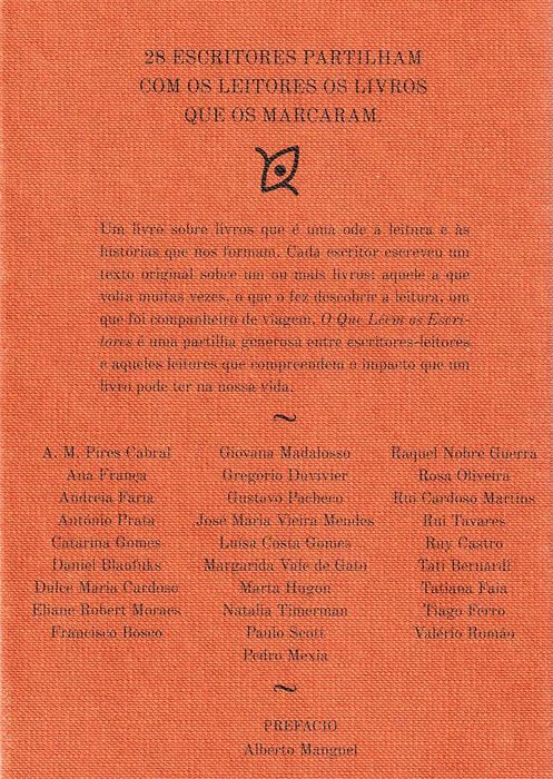 O que Lêem os Escritores [Vários Autores], ed. Tinta da China, pref. Alberto Manguel [Portes Grátis]