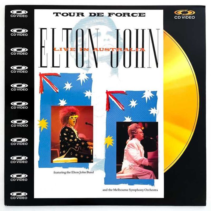 Elton John Live In Australia LaserDisc