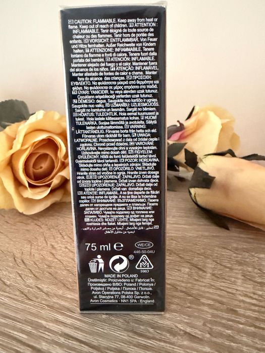 Woda toaletowa męska Black Suede Intense z Avon