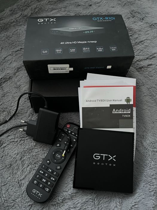 Телевізор смарт ТВ Geotex GTX-R10i PRO 4/32GB Amlogic S905X2