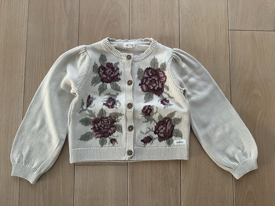 Sweter dla dziewczynki NEWBIE rozm 98/104 2-4 lata
