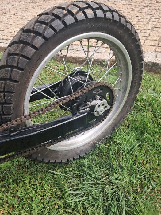 Yamaha xt 350 progeto scrambler