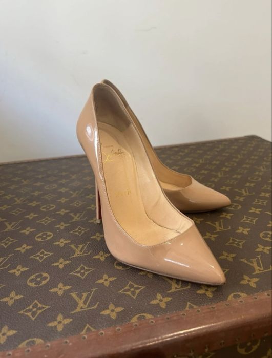 Sapato Nude Christian Loubotin Original