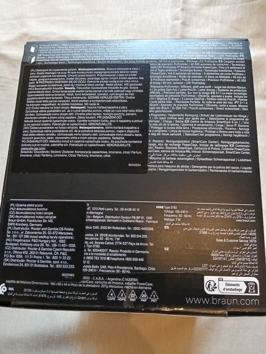 Luksusowa golarka Braun 9577CC na mokro i sucho