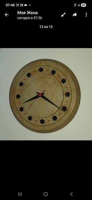 Циферблаты для настенных часов из природного камня. Часы  настеные.Для