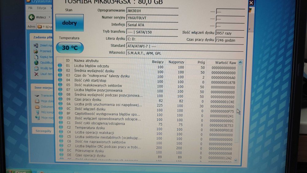 Laptop HP Compaq nx6325 (komputer retro)