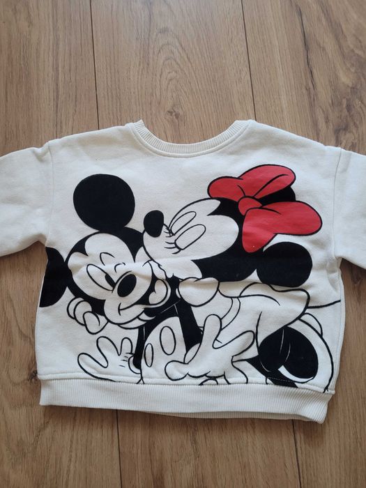 Bluza bez kaptura 92 Myszka Miki Disney Zara 92