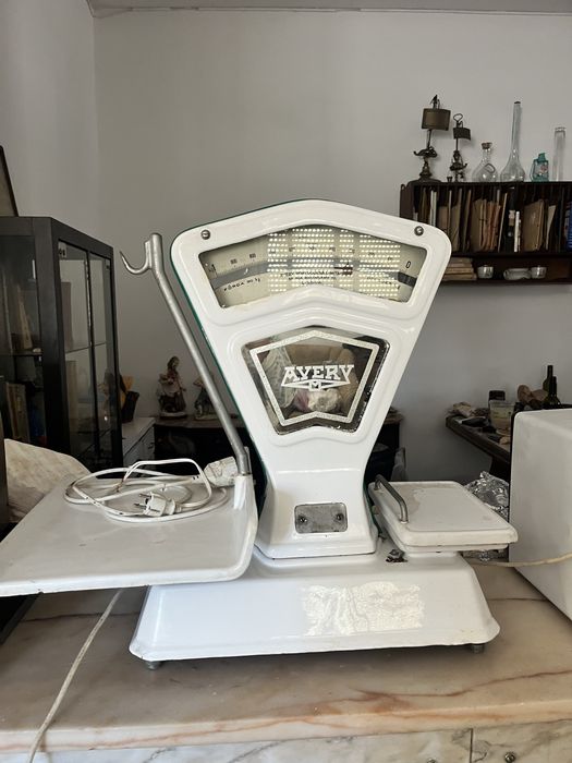 Balança de talho com gancho antiguidade