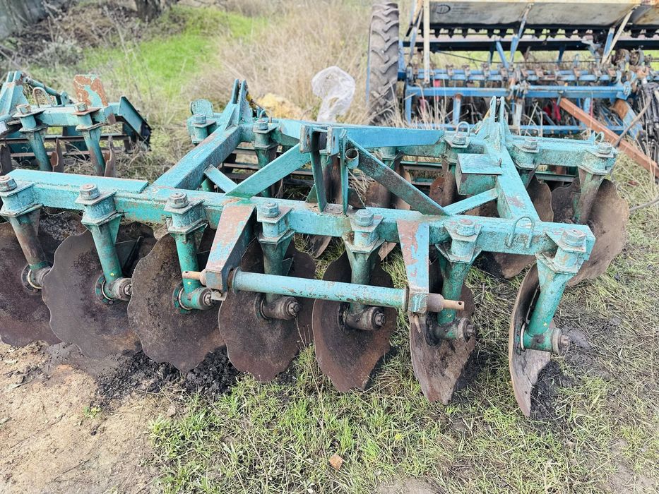 Дискова борона АГ-2,4-20, БілоцерковМАЗ, Навісна, з котком.