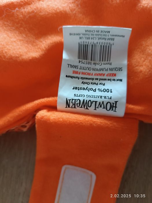 Sprzedam strój dla psa halloween