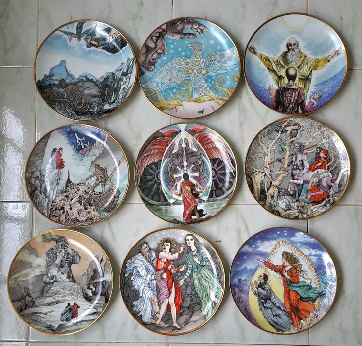 9 Pratos A Divina Comedia , colecção Philae