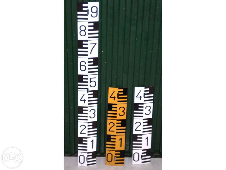 Escalas hidrométricas esmaltada