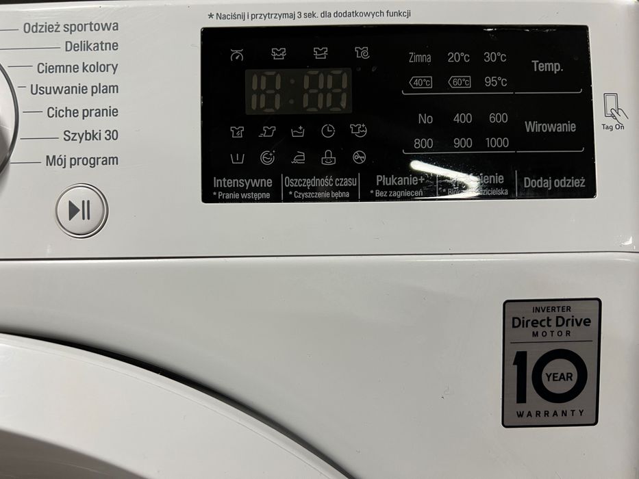Pralka LG Inverter Direct Drive 6kg | cicha | 44 cm głębokości