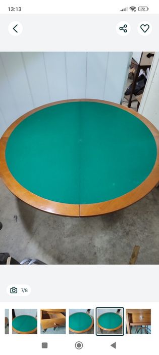 Mesa redonda de poker