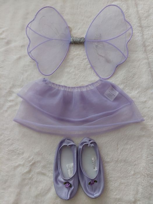 Vestuário de borboleta para criança