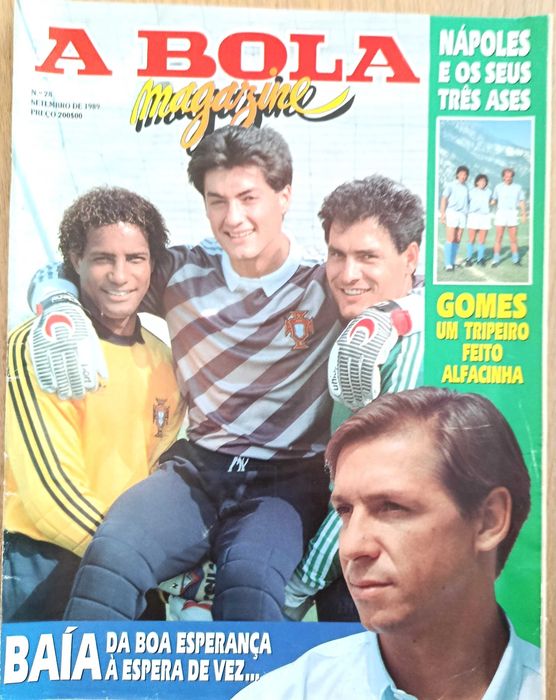 FC Porto - Vitor Baía, goalkeeper of the 1990s, and Fernando Gomes at Alvalade