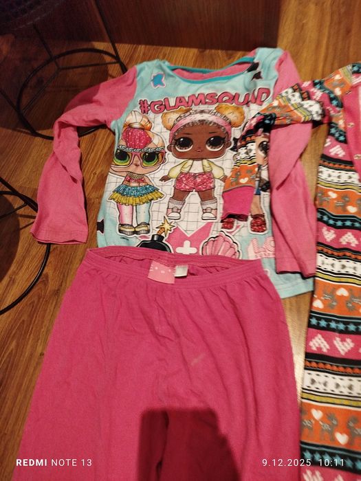 Dwie piżamy 128-134