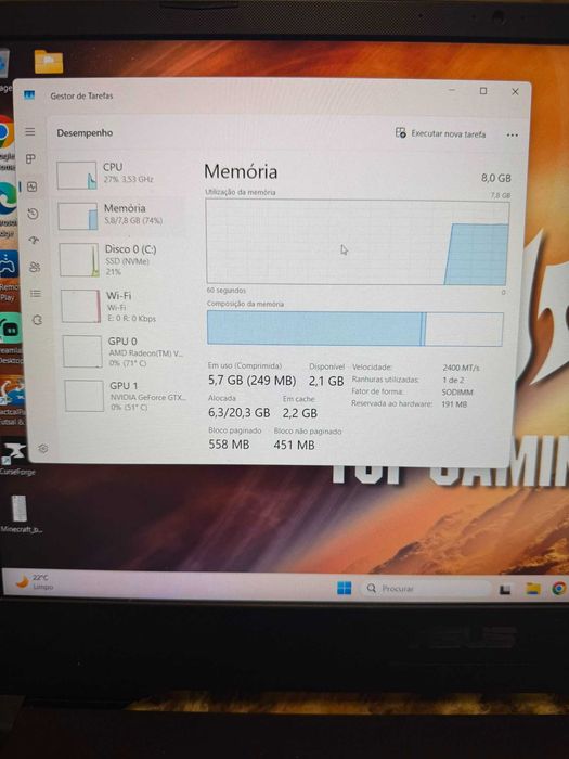 Asus TUF Gaming FX505D