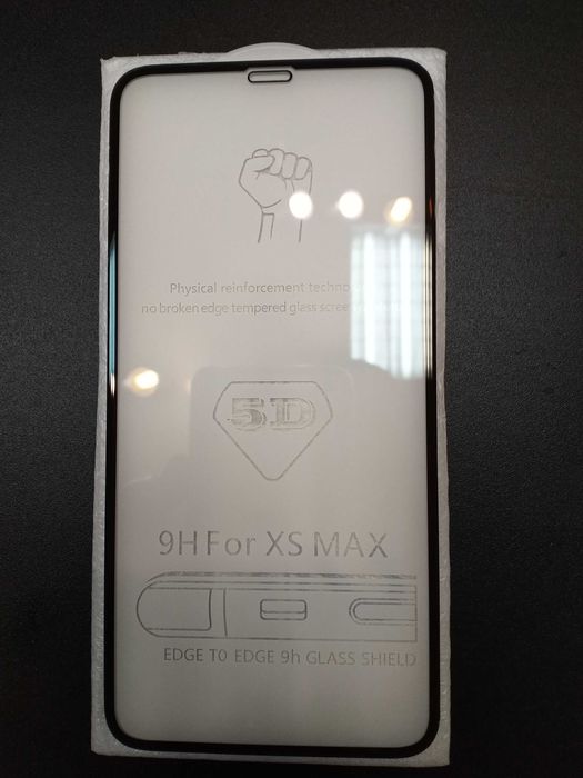 Продам стекло 9H For IPHONE XS Max 5D