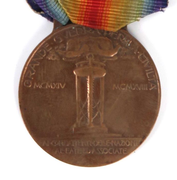Medalha 1ª Guerra Mundial - 1915 Itália Inter-Aliada