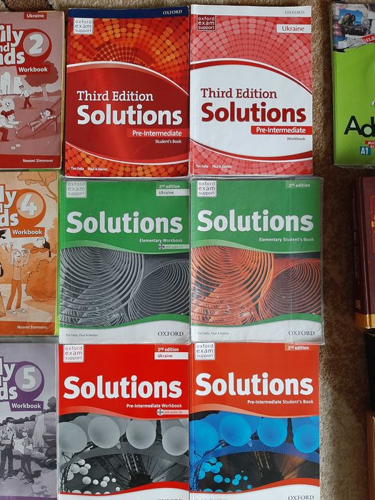 Solutions Англійска мова  Учбовий комплект